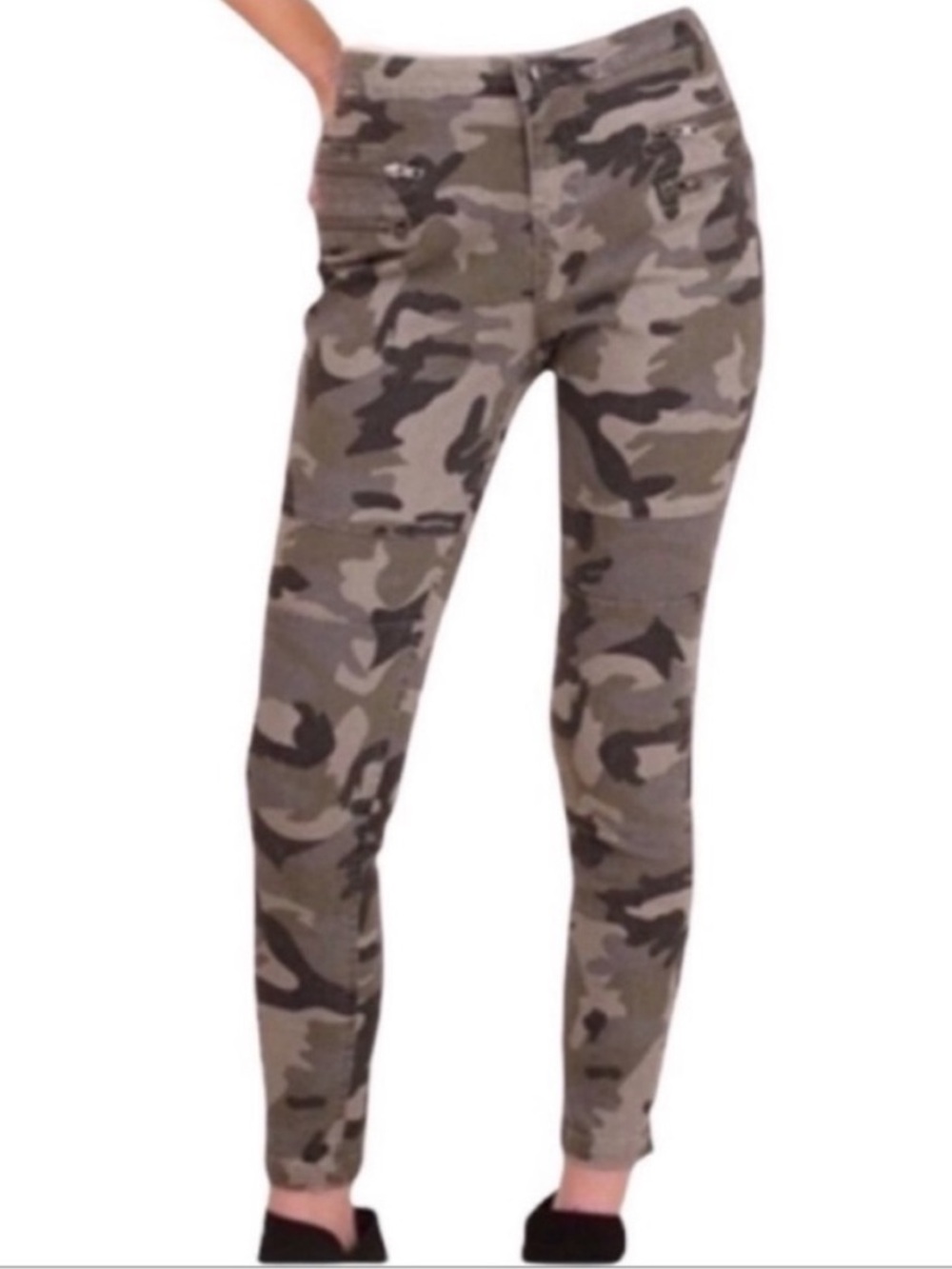 UMGEE camo moto skinny pants S
